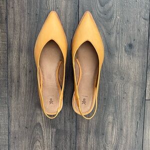 FRYE Leather Kenzie SlingBack Flats
